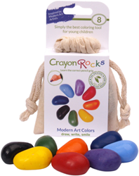 Crayon Rocks - Cotton 8 Colors Modern Art