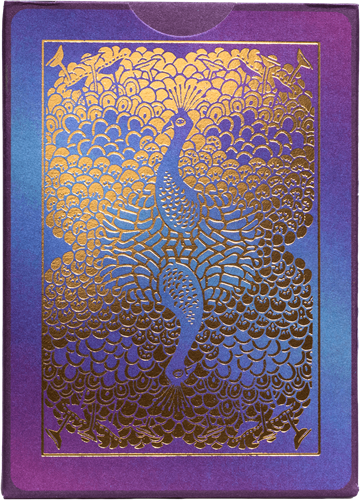 Bicycle Pokerkaarten - Purple Peacock-2