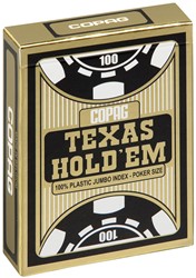 Texas Hold'em Gold Zwart