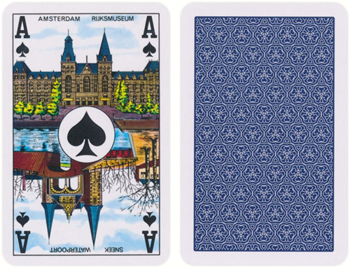 Bridge Joker - Hollandse Speelkaarten (blauw)-2