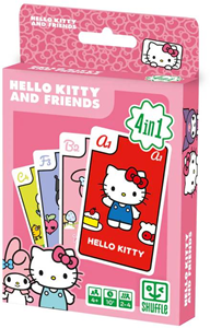 Shuffle  Hello Kitty (4-in-1) - Kaartspel