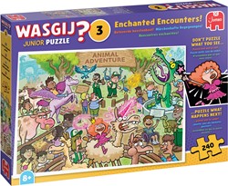 Wasgij Junior 3 - Betoverde Beestenboel! Puzzel (240 stukjes)