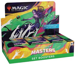 Afbeelding van het spelletje Magic The Gathering - Commander Masters Set Boosterbox