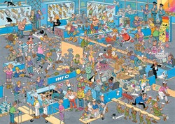 Jan van Haasteren - Hoe Je Niet Moet Klussen Puzzel (2x1000 stukjes)