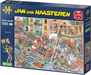 Afbeelding van het spelletje Jan van Haasteren - Celebrate Pride! Puzzel (1000 stukjes)