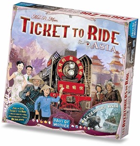 Days Of Wonder Ticket To Ride Asia Uitbreiding days of wonder kopen in de aanbieding