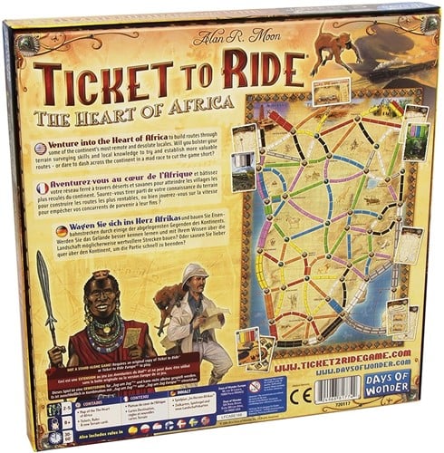 Ticket To Ride - The Heart of Africa Uitbreiding-3