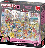 Wasgij Retro Destiny 10 - Chaos in de Winkelstraat Puzzel (1000 stukjes)-2