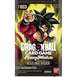 Dragon Ball Super SCG - Fusion World 03 Raging Roar Boosterpack