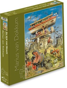 Afbeelding van het spelletje Marius van Dokkum - De Ark van Noach Puzzel (1000 stukjes)