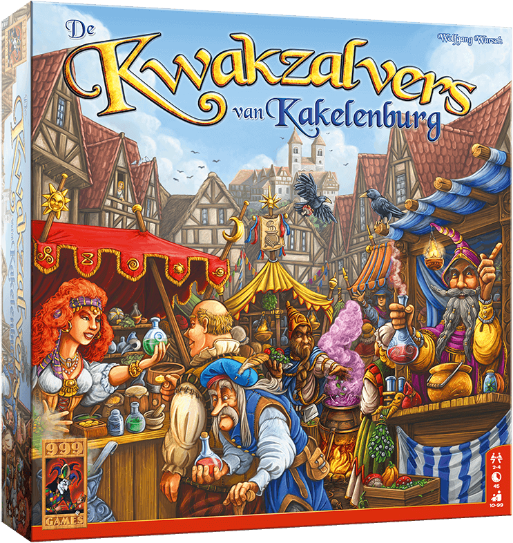 De Kwakzalvers van Kakelenburg Bordspel kopen bij Spellenrijk.nl
