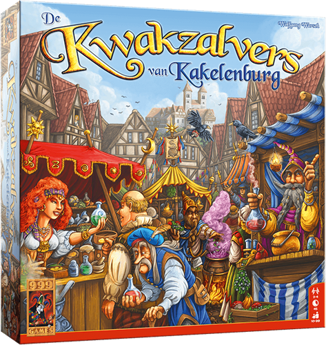 De Kwakzalvers van Kakelenburg - Bordspel