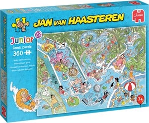 Jan van Haasteren Junior 22 - Waterglijbaan Gekte Puzzel (360 stukjes)