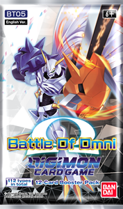 Afbeelding van het spelletje Digimon TCG - Battle of Omni Boosterpack