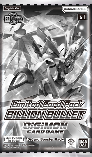 Digimon TCG - Billion Bullet Limited Boosterpack