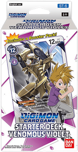Afbeelding van het spelletje Digimon TCG S3 Starter Deck Venomous Violet