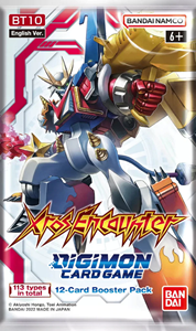 Afbeelding van het spelletje Digimon TCG - XROS Encounter Boosterpack