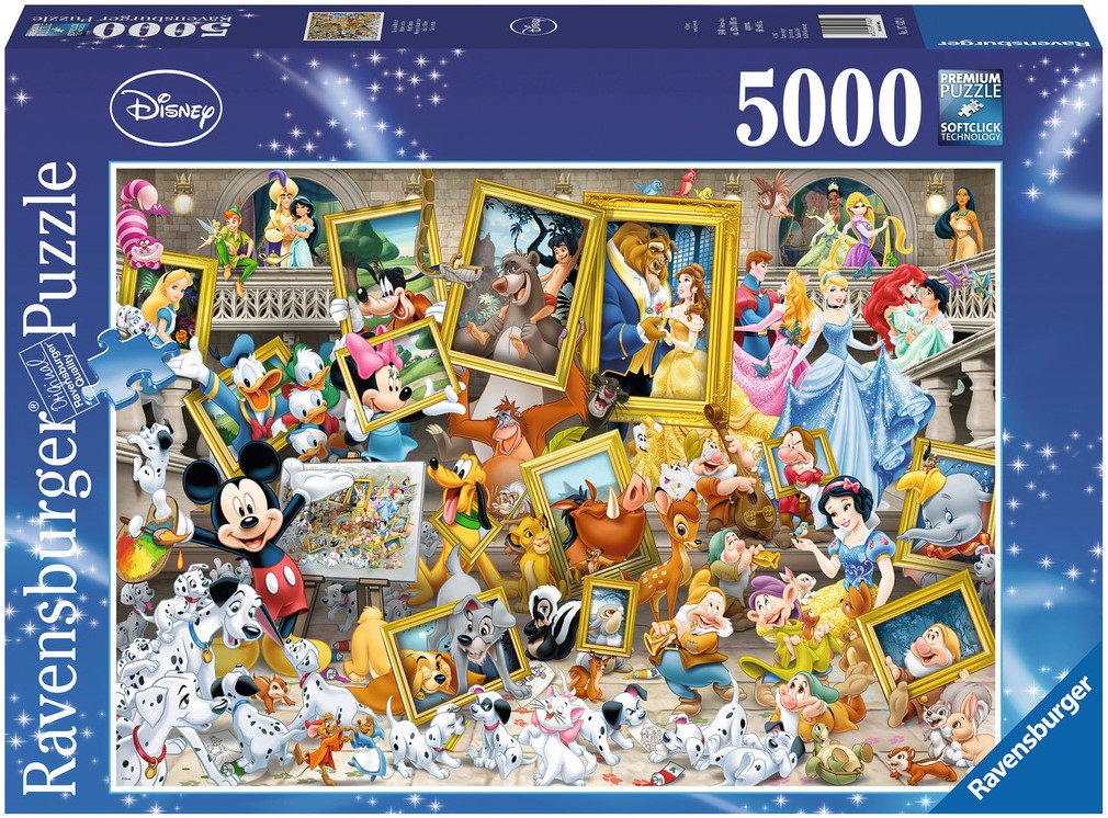 Disney Mickey Puzzel (5000 stukjes) - bij