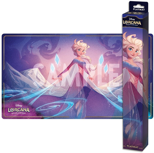 Disney Lorcana TCG - Azurite Sea Playmat Elsa 'The Fifth Spirit'