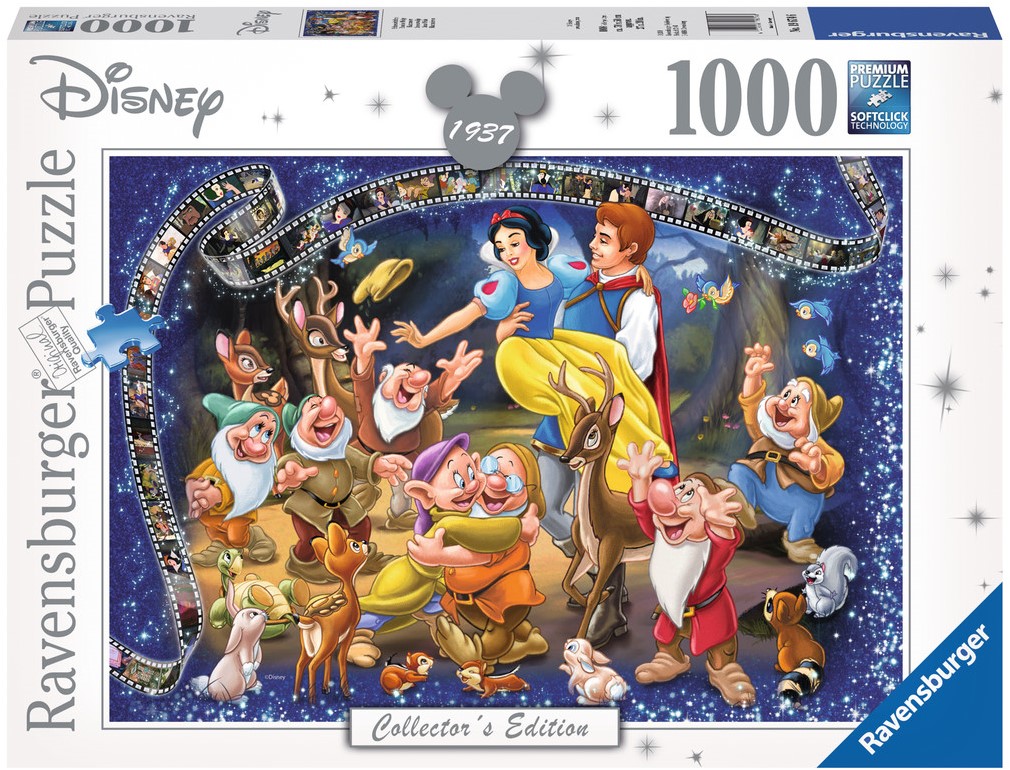 resterend Horen van beweeglijkheid Collector's Edition - Disney Sneeuwwitje Puzzel (1000 stukjes) - kopen bij  Spellenrijk.nl