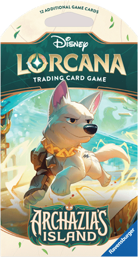 Disney Lorcana TCG - Archazia’s Island Sleeved Boosterpack