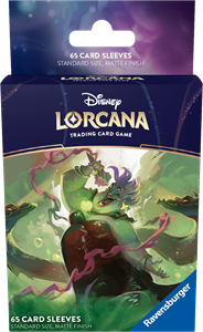 Disney Lorcana TCG - Archazia’s Island Card Sleeves Ursula (65 stuks)