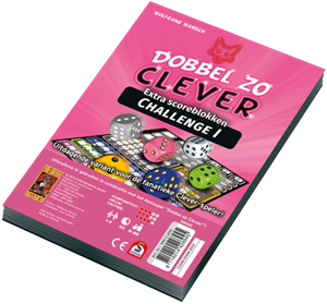 Dobbel zo Clever Challenge Scoreblok
