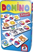 Domino Junior in tin box pocketeditie (Tin ingedeukt)
