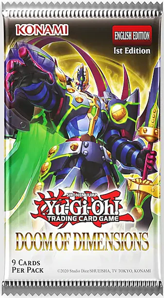 Yu-Gi-Oh! - Doom of Dimensions Boosterpack - kopen bij Spellenrijk.nl