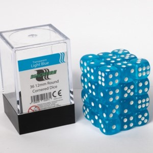 Adc Blackfire Doorzichtige Dobbelstenen 12Mm Lichtblauw 36 Stuks adc blackfire kopen in de aanbieding Adc Blackfire Doorzichtige Dobbelstenen 12Mm Lichtblauw 36 Stuks adc blackfire kopen in de aanbieding