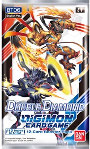 Afbeelding van het spelletje Digimon TCG S5 - Double Diamond Boosterpack