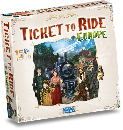 Ticket to Ride Europe 15th Anniversary (Engelse versie)