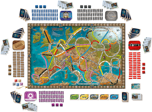 Ticket to Ride Europe 15th Anniversary (Engelse versie)-2