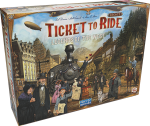 Afbeelding van het spelletje Ticket to Ride Legacy - Legends of the West (English)
