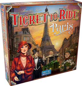 Afbeelding van het spelletje Ticket to Ride - Paris (Engelse versie)