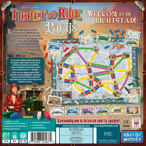 Ticket to Ride - Parijs (NL versie)-3