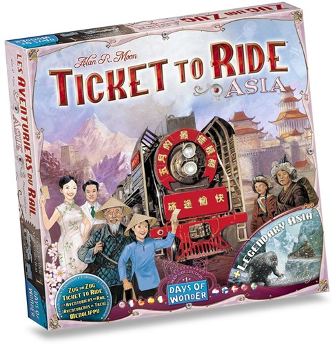 Ticket To Ride - Asia Uitbreiding