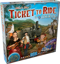 Ticket to Ride - Iberia/South Korea Expansion