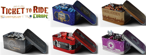 Ticket to Ride Europe 15th Anniversary (NL versie) (doos beschadigd)-3