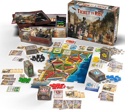 Ticket to Ride Legacy - Legendes uit het Westen-2