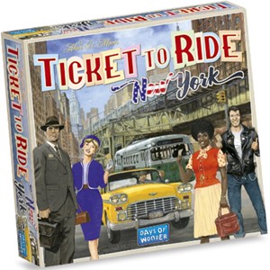 Days Of Wonder Ticket To Ride New York Nl Versie days of wonder kopen in de aanbieding
