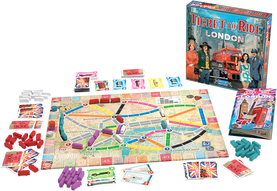 Afbeeldingsresultaat voor Ticket to Ride: London