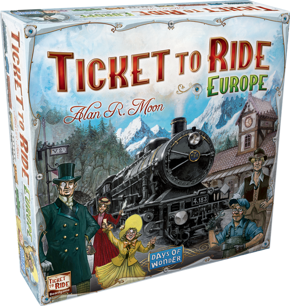 stoel adelaar Aan het liegen Ticket To Ride Europa - kopen bij Spellenrijk.nl