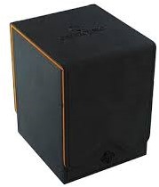 Afbeelding van het spelletje Deckbox Squire 100+ XL Zwart/Oranje