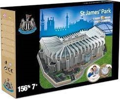 Afbeelding van het spelletje Newcastle United - St James Park 3D Puzzel (140 stukjes)