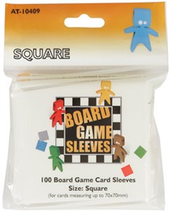 Board Game Sleeves Square 70x70 mm