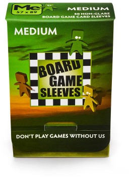 Sleeves Non Glare Board Game - Medium (57x89 mm) - kopen bij