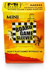 Sleeves Non Glare Board Game - Mini (41x63 mm)