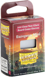 Dragon Shield Board Games Sleeves Non Glare - European Mini (45x68mm)