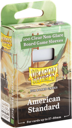 Dragon Shield Board Games Sleeves Non Glare - American Standard (57x89mm)